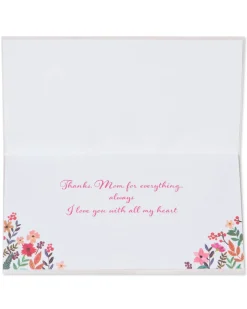 Thanks Mom Mother’s Day Greeting Card
