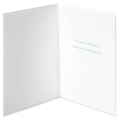 The Best Day Ever Dog Birthday Greeting Card