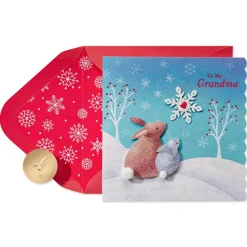 The Best Grandma Christmas Greeting Card for Grandma
