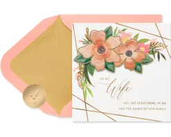 The Heart of Our Family Mother’s Day Greeting Card for Wife
