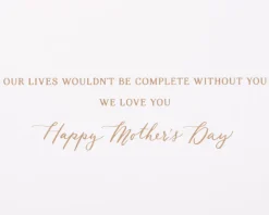 The Heart of Our Family Mother’s Day Greeting Card for Wife