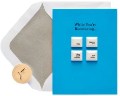 The Key to Recovery Get Well Soon Greeting Card