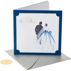 The New Mr. and Mrs. Wedding Greeting Card