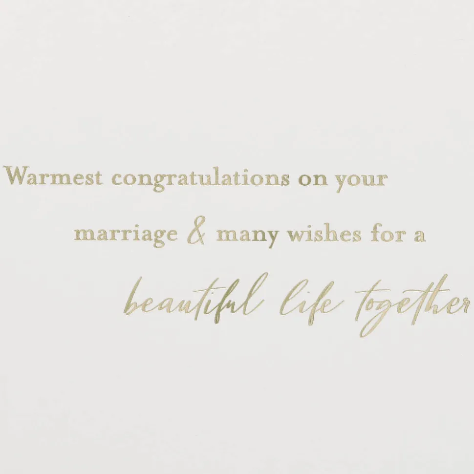 The New Mr. and Mrs. Wedding Greeting Card