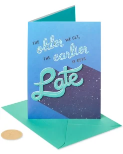 The Older We Get Funny Birthday Greeting Card