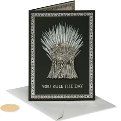 The Rightful Heir Game of Thrones Birthday Greeting Card