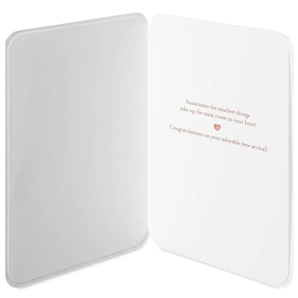 The Smallest Things Baby Shower Greeting Card