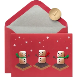 The s’mores the merrier! Christmas Greeting Card