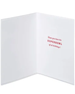 The Superbowl of All Birthdays Birthday Greeting Card