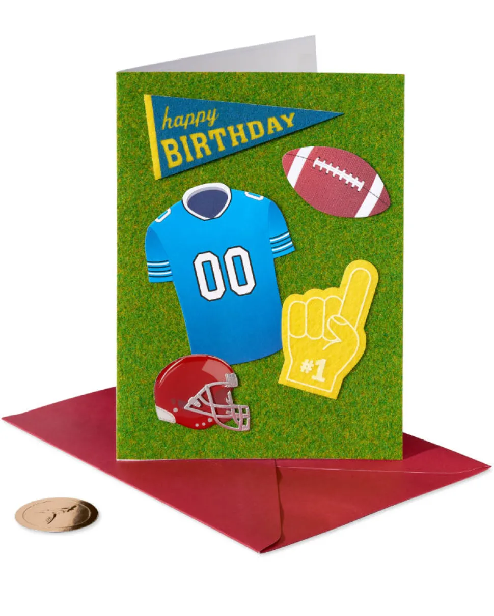The Superbowl of All Birthdays Birthday Greeting Card