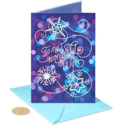 The Sweetest Part Christmas Greeting Card for Wife