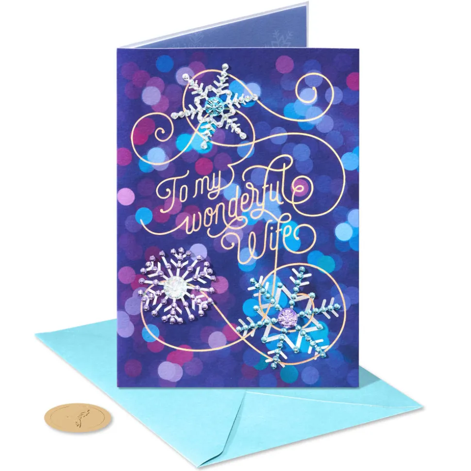 The Sweetest Part Christmas Greeting Card for Wife