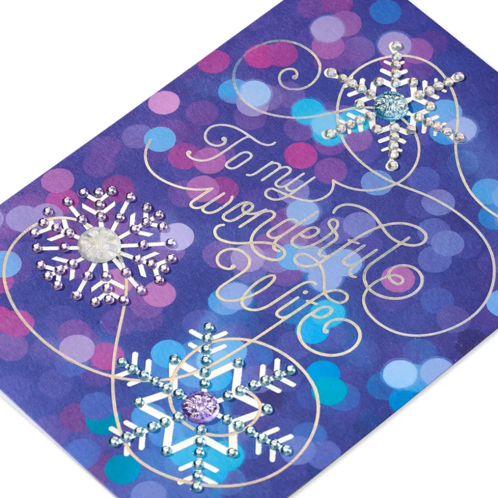 The Sweetest Part Christmas Greeting Card for Wife