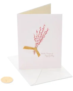 Thinking of You Sympathy Greeting Card