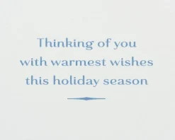 Thinking of You with Warmest Wishes Holiday Boxed Cards, 12-Count