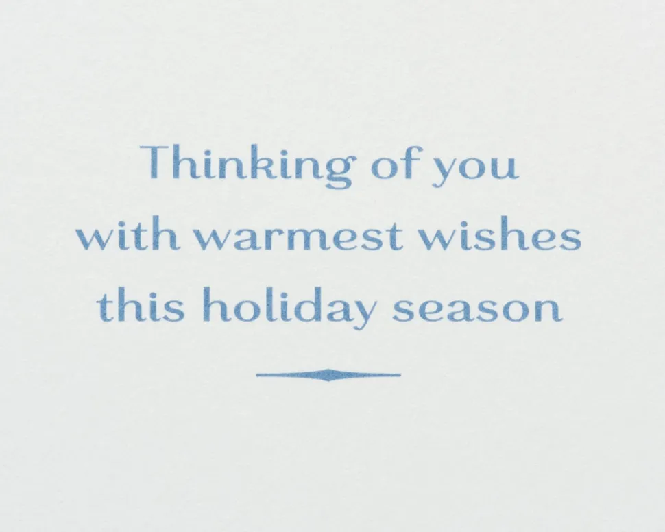 Thinking of You with Warmest Wishes Holiday Boxed Cards, 12-Count