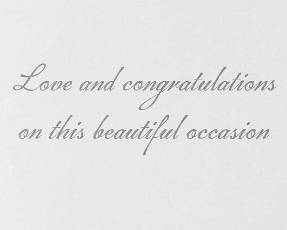 This Beautiful Occasion Wedding Greeting Card