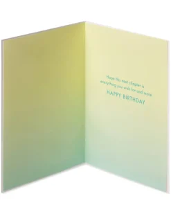 This Next Chapter 30th Birthday Greeting Card