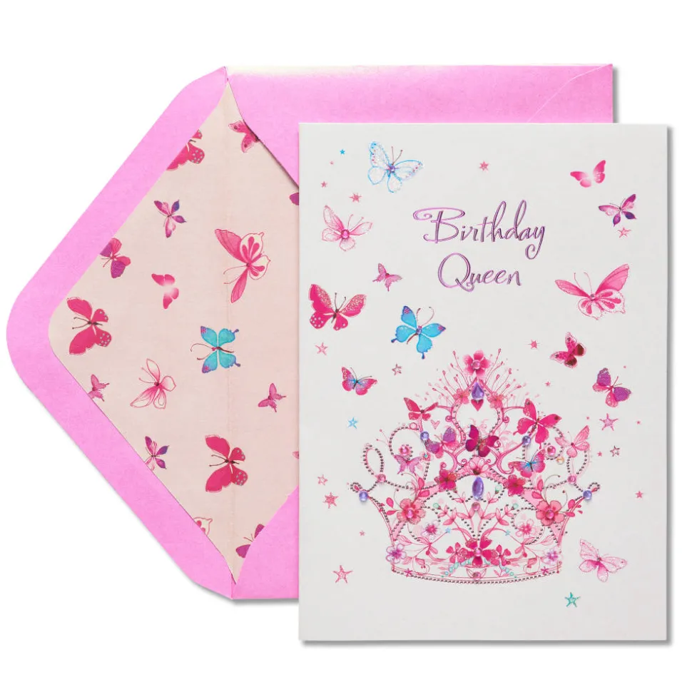 Tiara Birthday Greeting Card