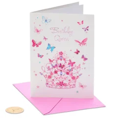 Tiara Birthday Greeting Card