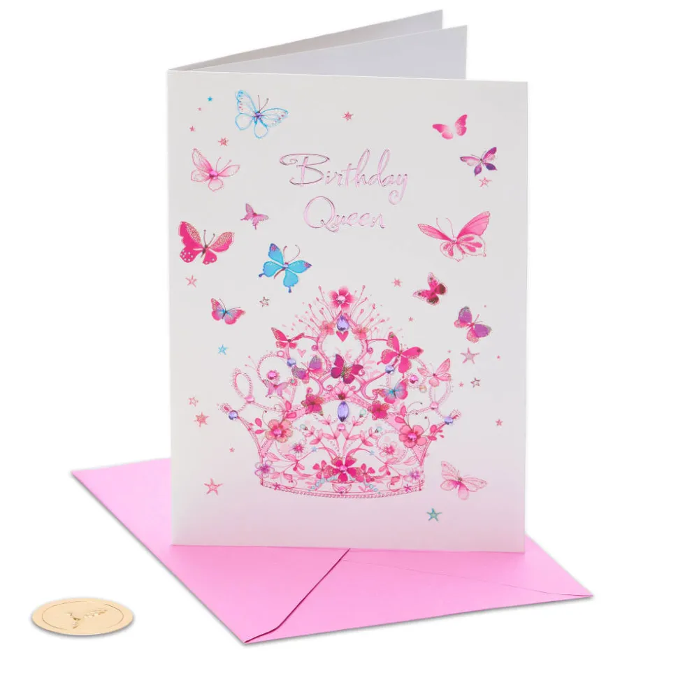 Tiara Birthday Greeting Card