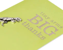Tiny Arms Trex Funny Thank You Greeting Card