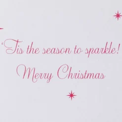 ‘Tis the Season to Sparkle Christmas Greeting Card