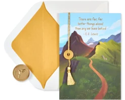 To Your Journey Quote Graduation Greeting Card