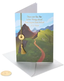 To Your Journey Quote Graduation Greeting Card