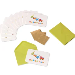 Toy Train Thank You Boxed Blank Note Cards, 12-Count