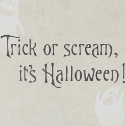 Trick or Scream Nightmare Before Christmas Halloween Greeting Card