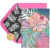 Tropical Birthday Greeting Card