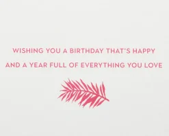 Tropical Birthday Greeting Card