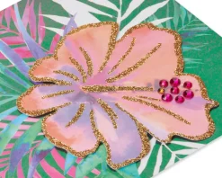 Tropical Birthday Greeting Card