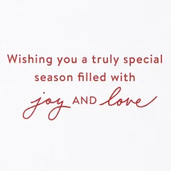 Truly Special Season Christmas Greeting Card
