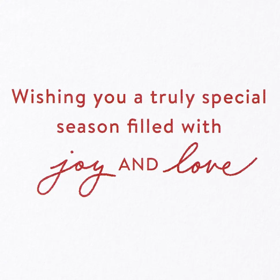 Truly Special Season Christmas Greeting Card