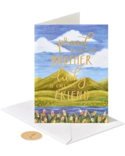 Truly Wonderful Person Birthday Greeting Card for Brother
