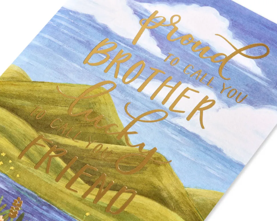 Truly Wonderful Person Birthday Greeting Card for Brother
