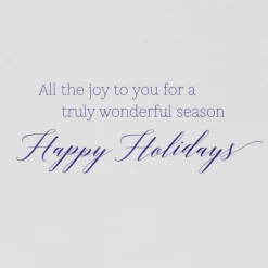 Truly Wonderful Season Christmas Greeting Card