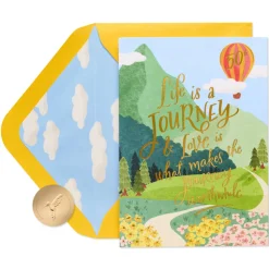 Truly Wonderful 50th Anniversary Pop-Up Greeting Card