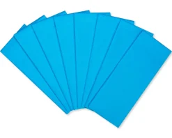 Turquoise Tissue Paper, 8-Sheets