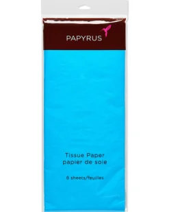 Turquoise Tissue Paper, 8-Sheets