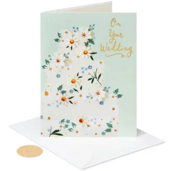 Two Wonderful People Wedding Greeting Card