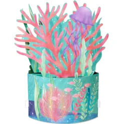 Under the Sea Blank Pop-Up Greeting Card