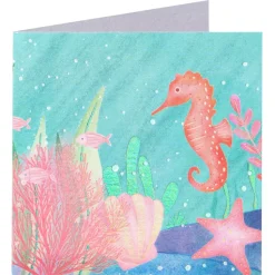 Under the Sea Blank Pop-Up Greeting Card