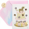 Unicorn Cake Birthday Greeting Card