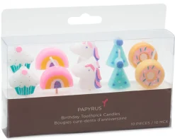 Unicorn Magic Birthday Candles, 10-Count