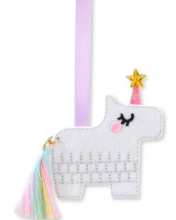 Unicorn Pinata Ornament Birthday Card