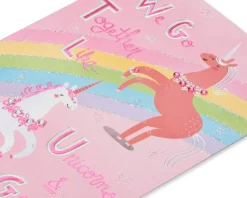 Unicorns Friendship Greeting Card