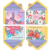 Vibrant Florals Thank You Boxed Blank Note Cards with Envelopes, 20-Count